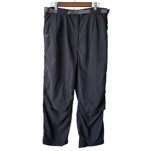 ExOfficio Convertible‎ Hiking Pants Women's L Black Cargo Travel Hiking Gorpcore